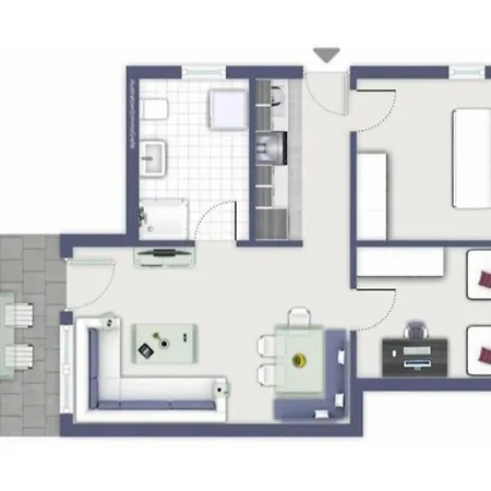 Jacobihof Haus 8 02 Апартаменты Даме